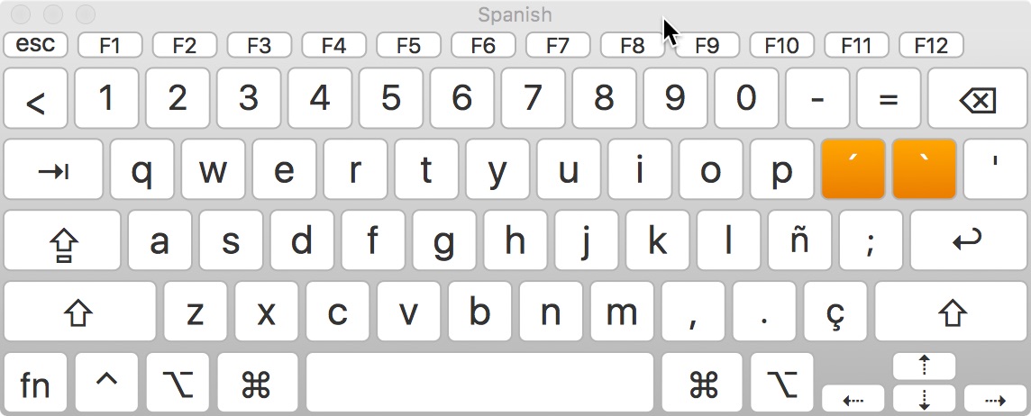 best keyboard layout for spanish for a mac